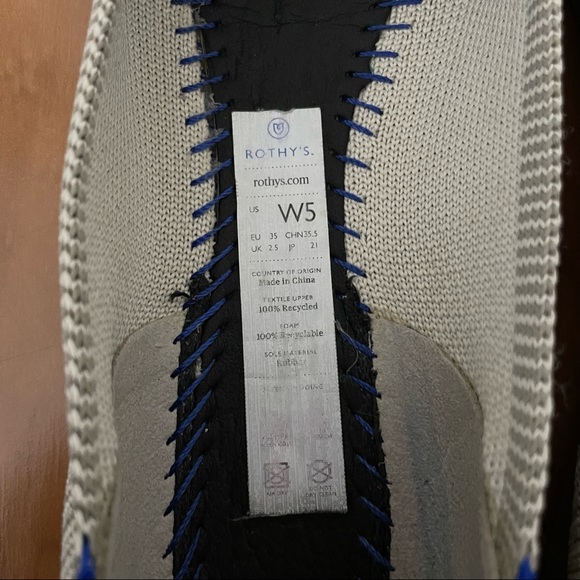 Rothy’s Flax Birdseye Point Flat - Picture 5 of 5